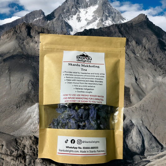 Skardu Makhoting Herbal Tea | Musk Larkspur Herbal Tea