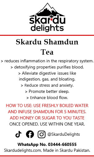Shamdun Herbal Tea | Angelica Herb | Skardu Shamdun Tea